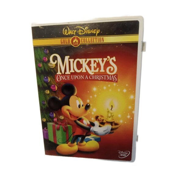 Walt Disney Pictures DVD CASE ONLY Mickeys Once Upon A Christmas Great Condition - Picture 1 of 4